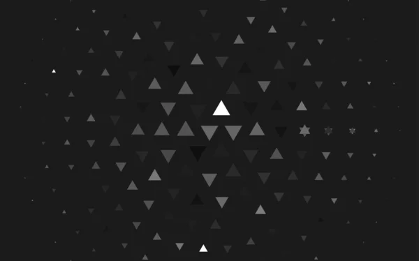 Ilustración Abstracta Colorida Con Símbolos Triangulares Nuevo Diseño — Vector de stock