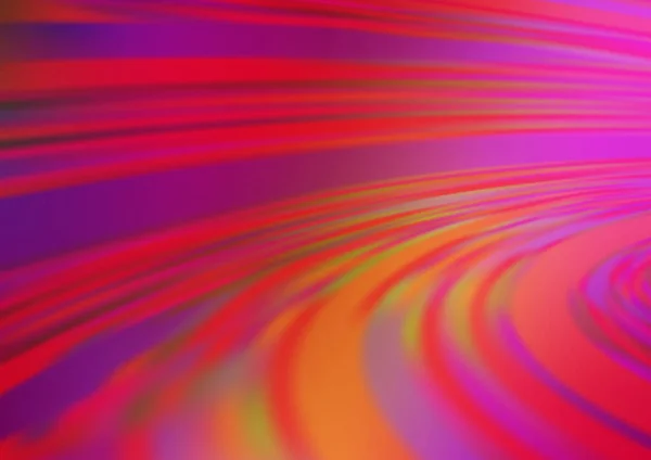 Verschwommene Kurven Farbenfrohe Abstrakte Illustration Mit Farbverlauf Brandneues Design — Stockvektor