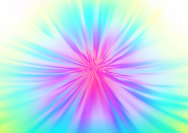 Размытые кривые, красочная абстрактная иллюстрация с градиентом. Совершенно новый дизайн 