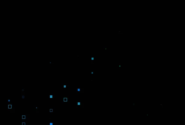 深蓝色 带晶体的绿色矢量图案 — 图库矢量图片