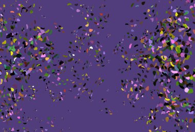 Renkli soyut çizim ve gradyan. Yepyeni tasarım 