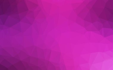 Üçgen sembollü renkli ve soyut bir illüstrasyon. Yepyeni tasarım