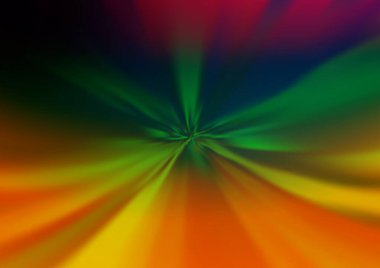 Renkli soyut çizim ve gradyan. Yepyeni tasarım 