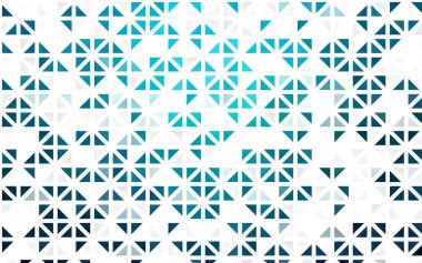 Üçgen sembollü renkli ve soyut bir illüstrasyon. Yepyeni tasarım