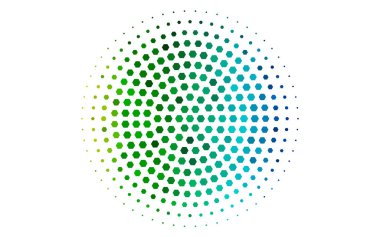 Renkli soyut çizim ve gradyan. Yepyeni tasarım 