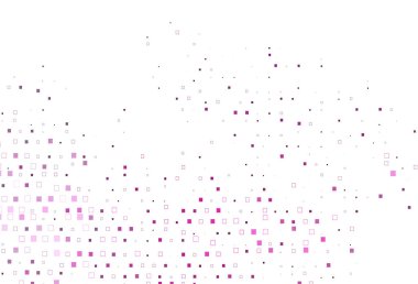 Çokgen biçiminde Açık Pembe vektör kapağı.