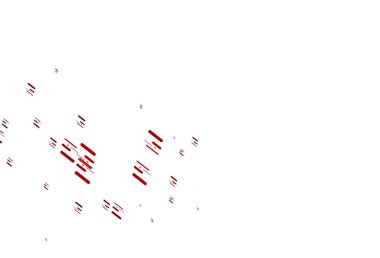 Açık yeşil, dar çizgileri olan kırmızı vektör deseni.