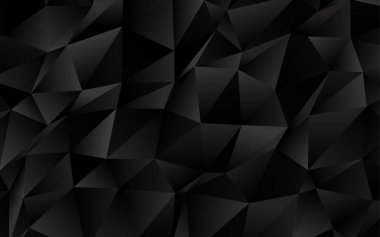 çokgen biçiminde soyut vektör deseni 