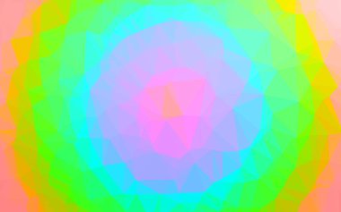 soyut modern çokgen desen, vektör illüstrasyonu