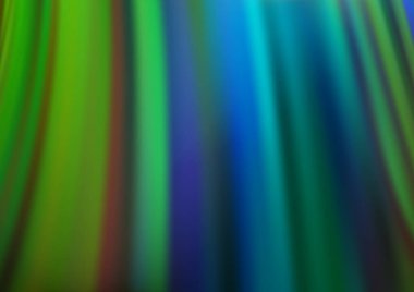 Soyut sıvı şekilli vektör çizimi. Renkli arkaplan ve gradyan