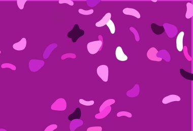 Açık Pembe, soyut şekilli Mavi vektör arkaplanı.