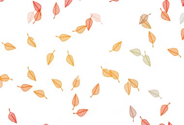 Açık Turuncu vektör karalama deseni.