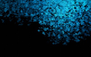 çokgen biçiminde soyut vektör deseni 