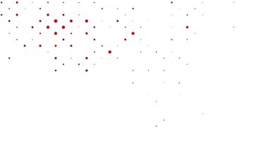 Noktalı vektör arkaplanı. Belirli soyut çemberlerle illüstrasyon. Web siteleri için desen