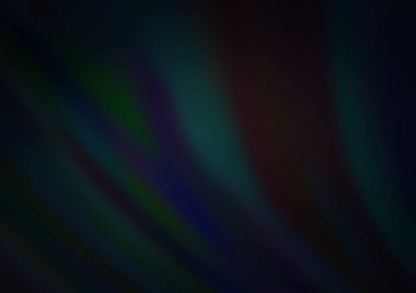 Soyut sıvı şekilli vektör çizimi. Renkli arkaplan ve gradyan