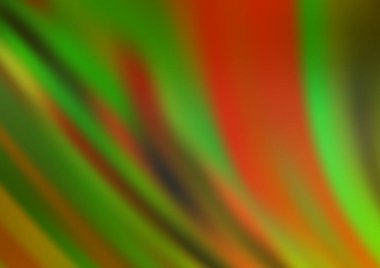 Soyut sıvı şekilli vektör çizimi. Renkli arkaplan ve gradyan