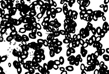 Dairesel siyah ve beyaz vektör şablonu.