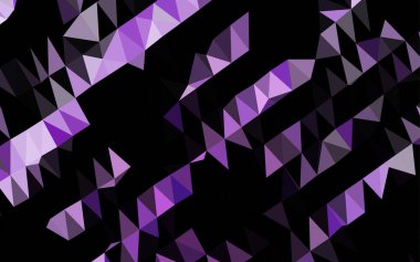 çokgen biçiminde soyut vektör deseni 