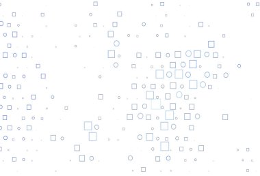 Noktalı, noktalı, küplü hafif Mavili vektör arkaplanı.