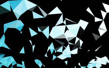 çokgen biçiminde soyut vektör deseni 