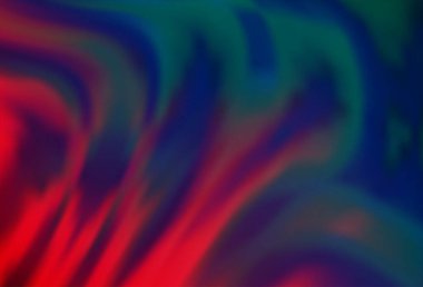 Soyut sıvı şekilli vektör çizimi. Renkli arkaplan ve gradyan