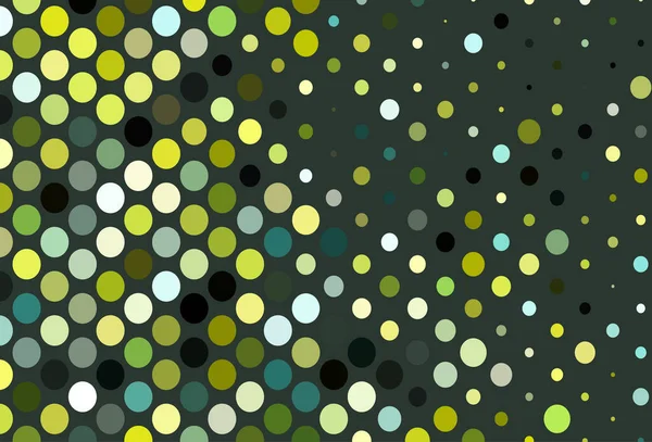 Koyu yeşil, benekli sarı vektör kapağı.