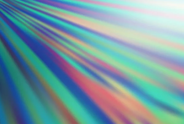 Líneas Borrosas Colores Brillantes Una Vaga Ilustración Abstracta Con Gradiente — Vector de stock