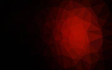 çokgen biçiminde soyut vektör deseni 