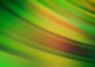 Parlak tonlu bulanık çizgiler. Gradyanı olan belirsiz bir soyut çizim. İşiniz için yepyeni bir tasarım.. 