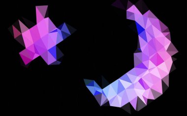 soyut modern çokgen desen, vektör illüstrasyonu