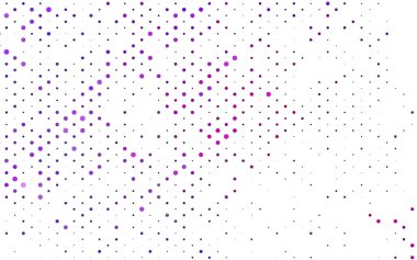 Noktalı vektör arkaplanı. Belirli soyut çemberlerle illüstrasyon. Web siteleri için desen