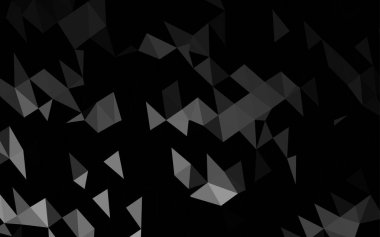 çokgen biçiminde soyut vektör deseni 