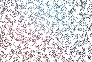 Açık Mavi, baloncuklu kırmızı vektör arkaplanı.