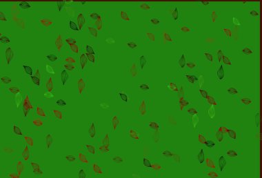 Açık yeşil, kırmızı vektör el boyalı doku.