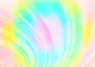 Bulanık kıvrımlar, rengarenk soyut çizimler. Yepyeni tasarım 