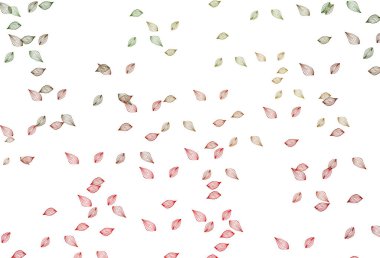 Açık Yeşil, Kırmızı vektör karalama düzeni.