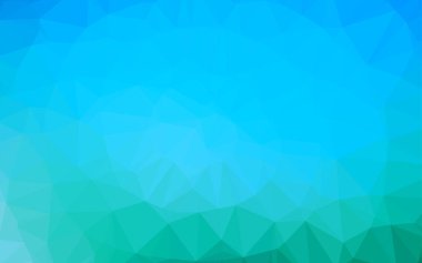 çokgen biçiminde soyut vektör deseni 