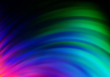 Soyut sıvı şekilli vektör çizimi. Renkli arkaplan ve gradyan