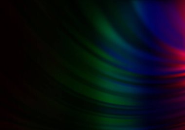 Soyut sıvı şekilli vektör çizimi. Renkli arkaplan ve gradyan