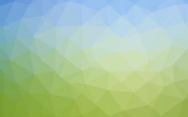 çokgen biçiminde soyut vektör deseni 