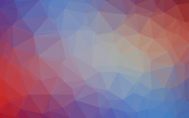 çokgen biçiminde soyut vektör deseni 