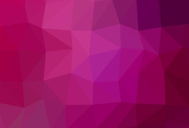 Hafif Mor vektör bulanık üçgen deseni.