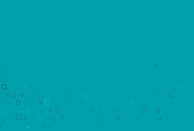 Diskleri, dikdörtgenleri olan hafif BLUE vektör dokusu.