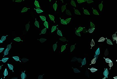 Koyu mavi, yeşil vektör el boyalı doku.