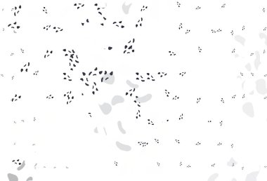 Rastgele biçimlerde açık siyah vektör dokusu.