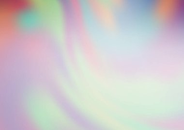 Soyut sıvı şekilli vektör çizimi. Renkli arkaplan ve gradyan