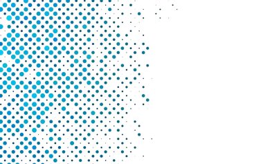 Noktalı vektör arkaplanı. Belirli soyut çemberlerle illüstrasyon. Web siteleri için desen