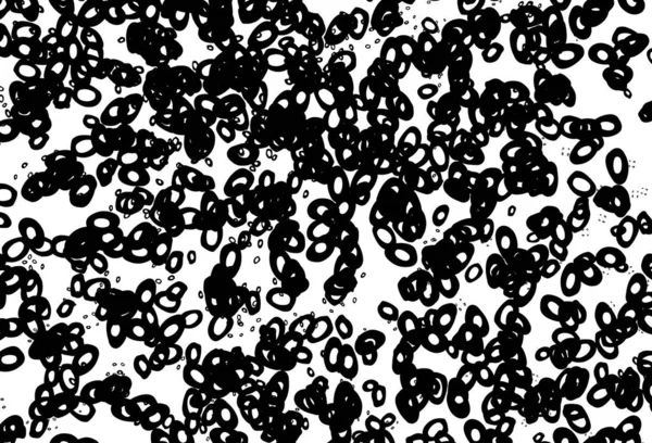 Černobílé Vektorové Pozadí Bublinami — Stockový vektor