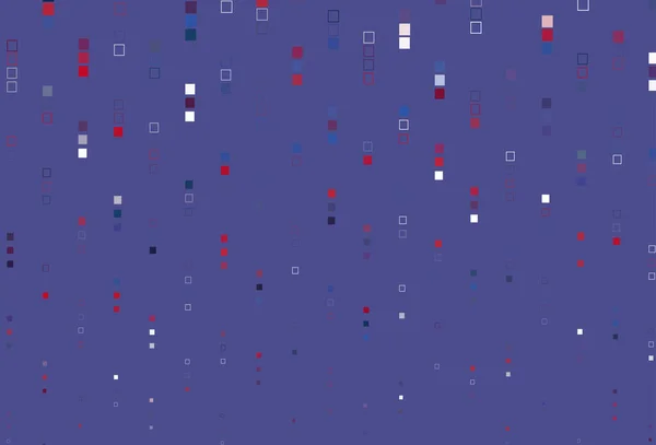 ライトブルー 長方形のスタイルの赤ベクトルテクスチャ — ストックベクタ