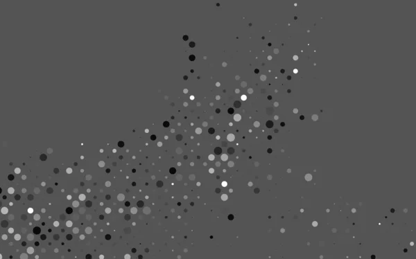 Векторный Фон Точками Иллюстрация Множеством Абстрактных Кругов Шаблон Сайтов — стоковый вектор